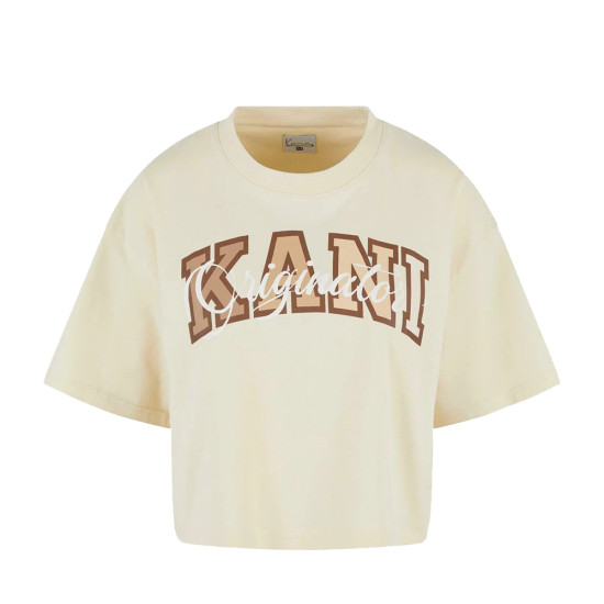 Karl Kani Γυναικεία κοντομάνικη μπλούζα Serif Originator Crop Tee